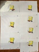 7-NICKELODEON-SPONGEBOB-Original-Production-Animation-Cels-IN