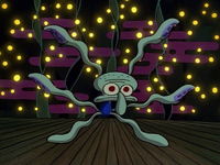 squidward dancing talent show