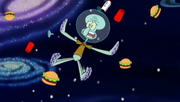 Squidward in Space