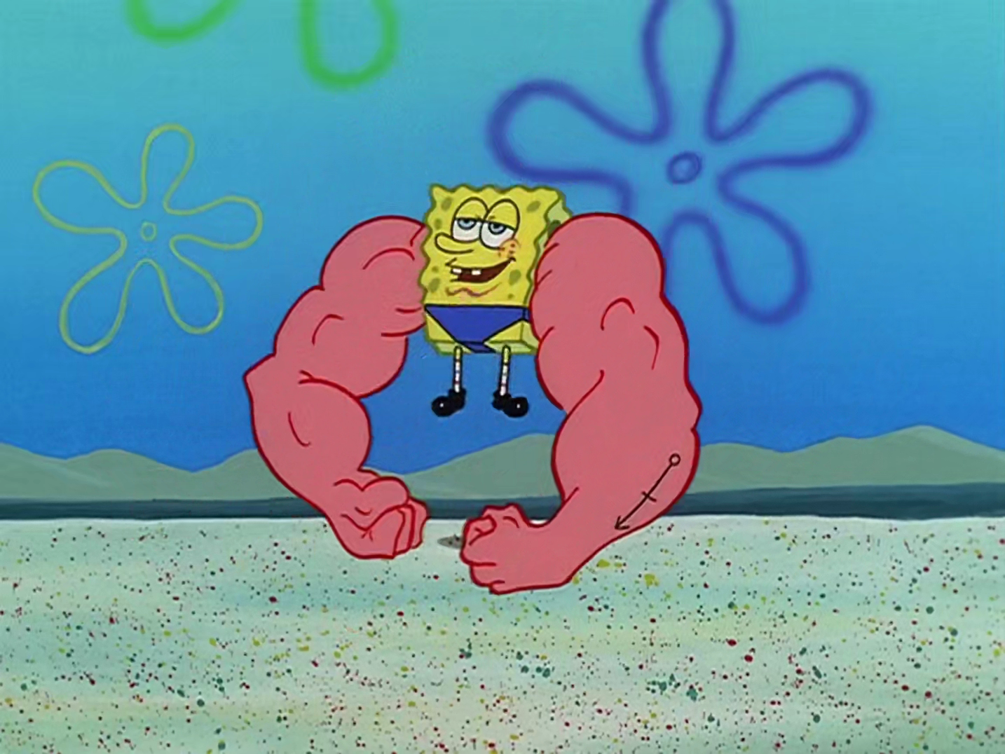 Muscular Spongebob | Gay Fetish XXX