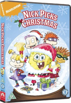 spongebob squarepants christmas dvd