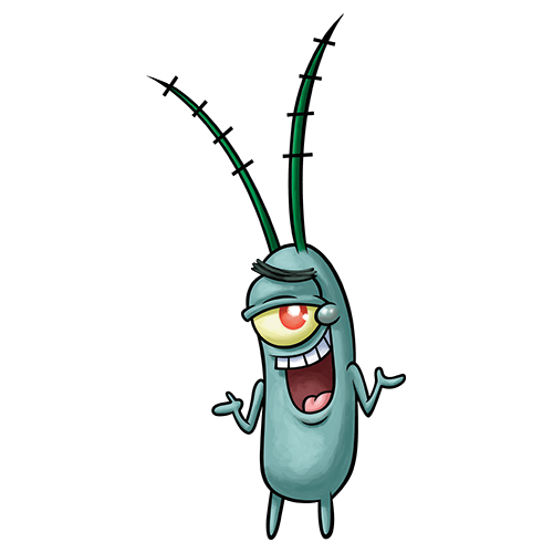 plankton spongebob