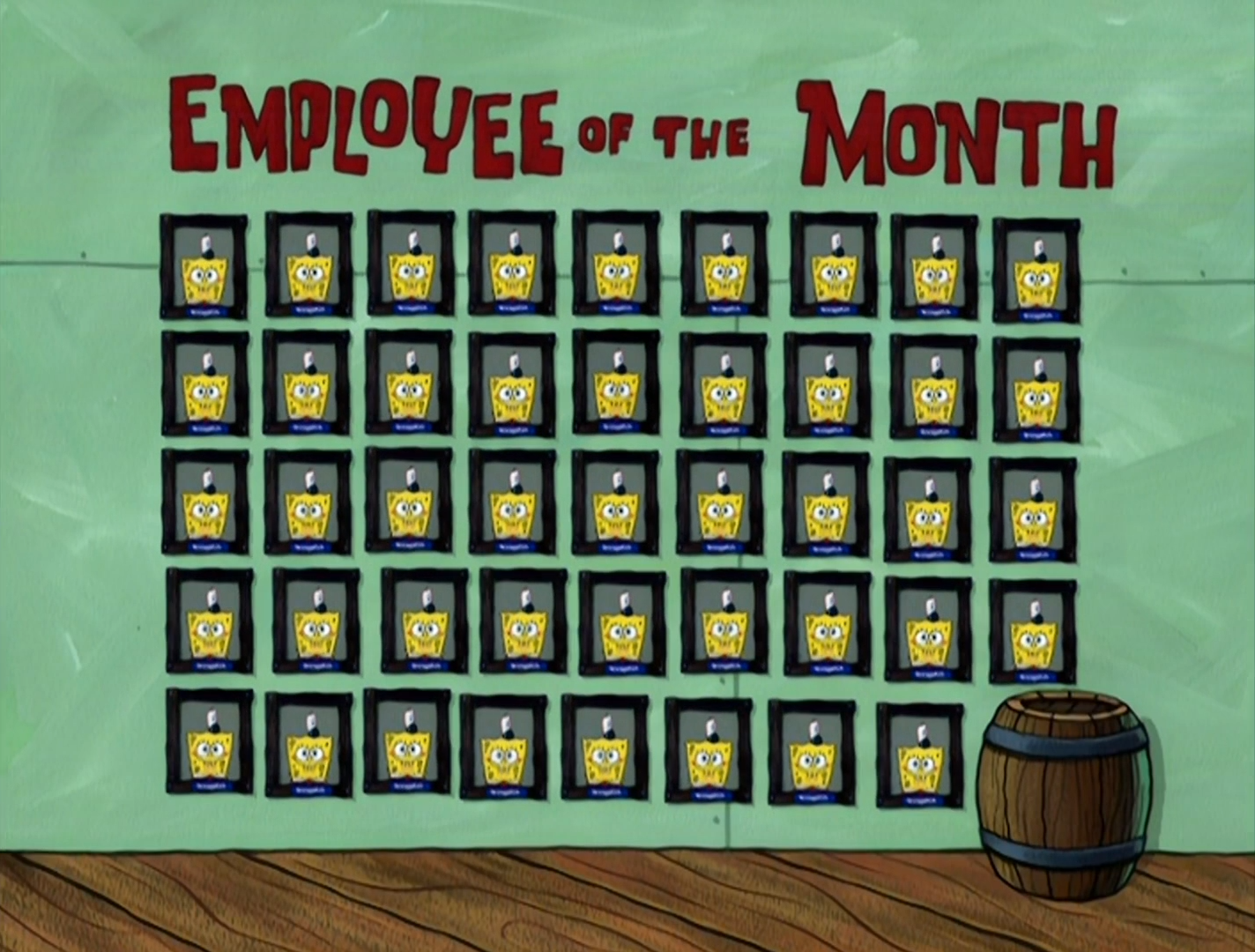 employee of the month spongebob game