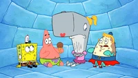 Stuck in the freezer.