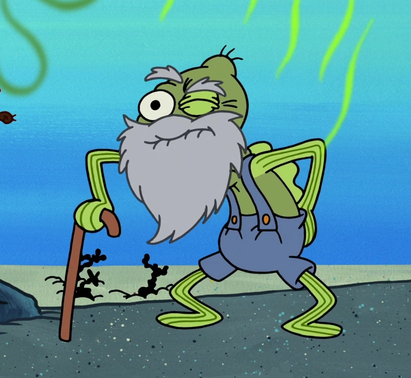 Old Man Walker, Encyclopedia SpongeBobia