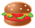 Krabby Patty sticker.png
