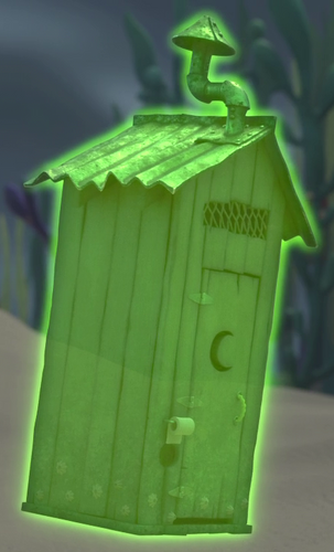 Outhouse ghost