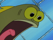 One of the two original frames from the episode.