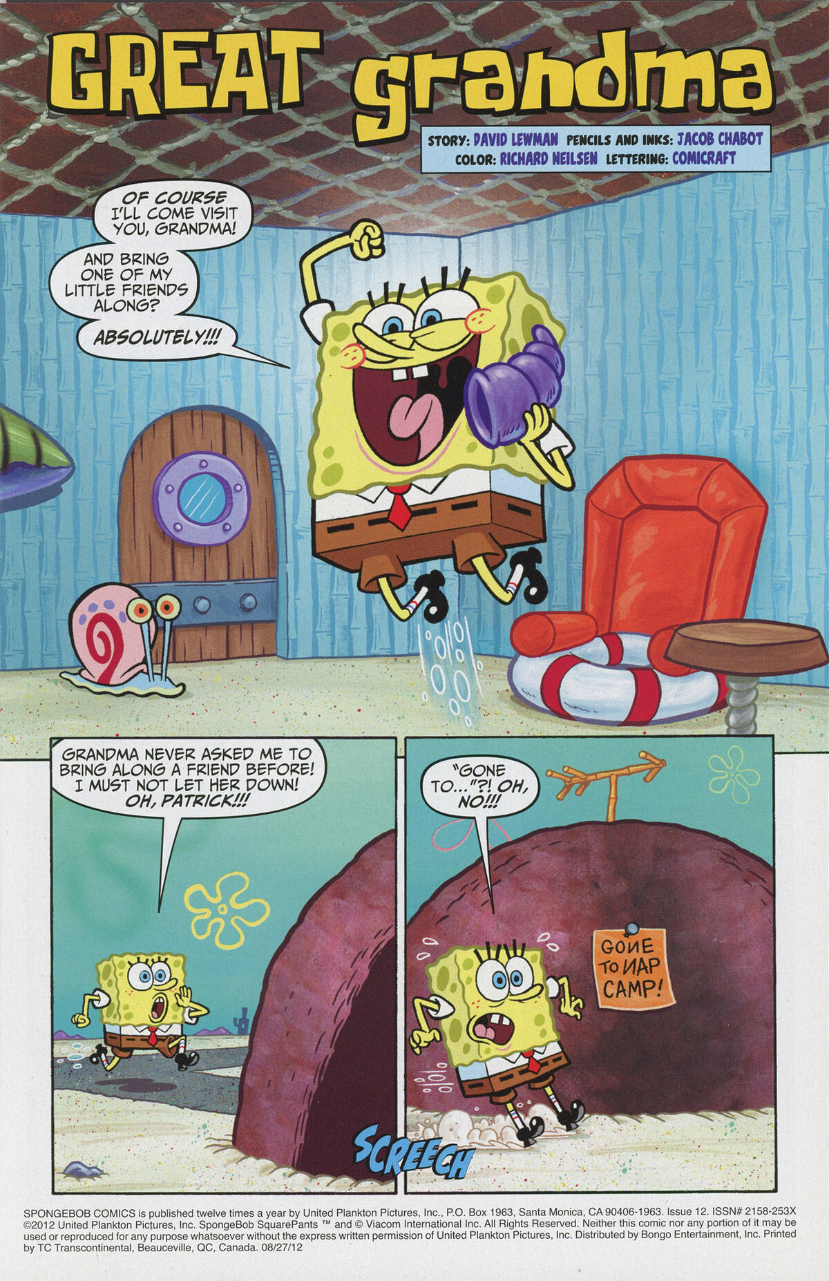 Grandma SquarePants, Encyclopedia SpongeBobia