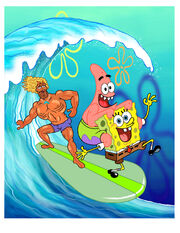 SpongeBob Big One promo art