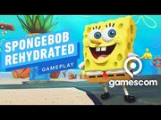 12 Minutes of SpongeBob SquarePants- Battle for Bikini Bottom Rehydrated Gameplay - Gamescom 2019