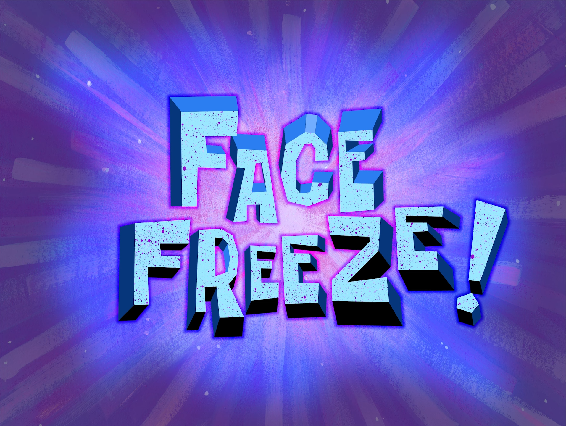 spongebob face freeze mr krabs