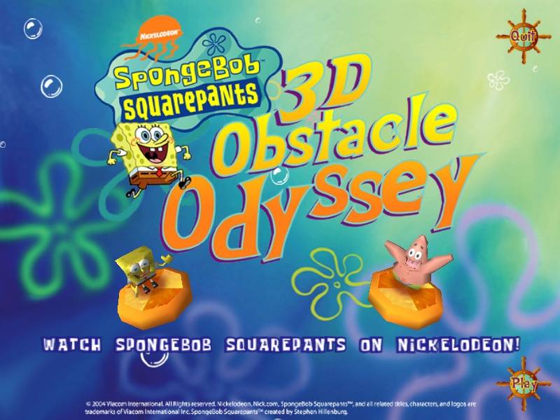 spongebob pc game obstacle odyssey