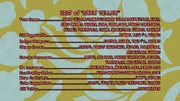 "Snow Yellow" used in the closing credits on digital releases.