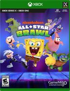 Nickelodeon All-Star Brawl Xbox Series X and Series S prototype cover 3