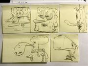 Sticky-note-sketches