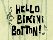 Hello Bikini Bottom! title card