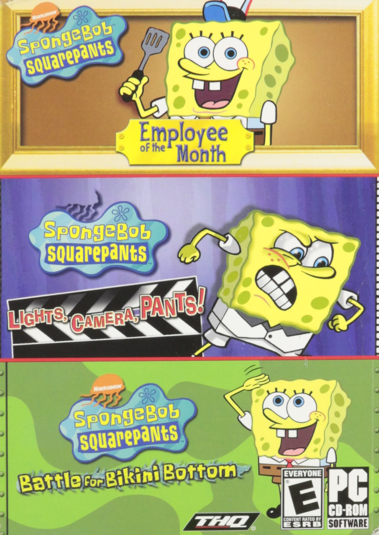 spongebob pc game box
