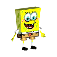 SuperSponge (PS1, modelo temprano)