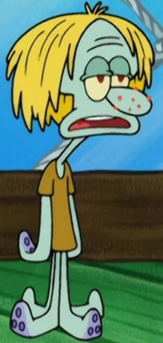 Squidwards teenage cousin