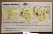 The Camping Episode storyboard