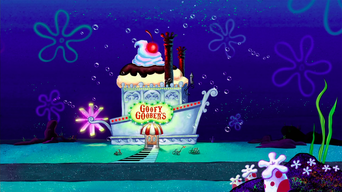 Goofy Goober's Ice Cream Party Boat/gallery | Encyclopedia SpongeBobia