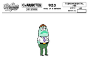 B6 model sheet