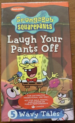 Laugh Your Pants Off (VHS) | Encyclopedia SpongeBobia | Fandom