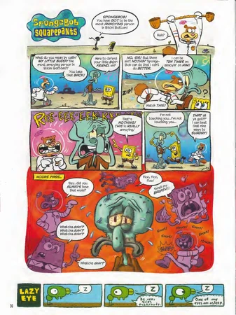 Untitled March 2009 Nickelodeon Magazine comic
