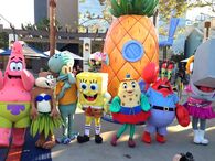 Bob Esponja y sus amigos en Universal Studios