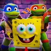 TMNT: Battle Tycoon icon with SpongeBob during the Super Bowl event.