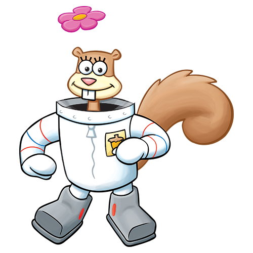 baby sandy cheeks from spongebob