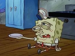 Bob Esponja con la peste