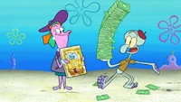 Squidward meets Peggy Grouperheim.