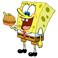 SpongeBob-eats-Krabby-Patty-promo