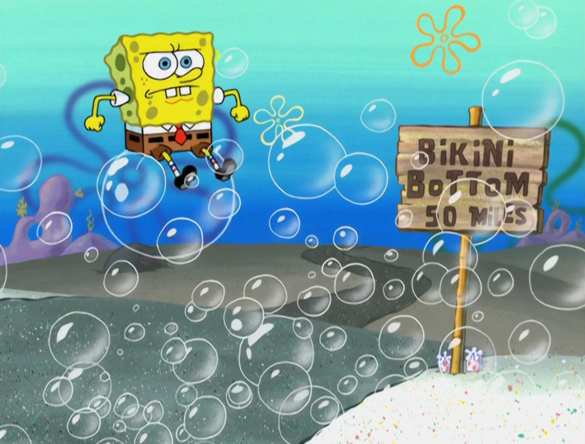 Bubble transitions Encyclopedia SpongeBobia Fandom