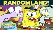 SpongeBob & Squidward Explore Randomland! 😸 Things Get Weird..