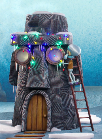 Lego squidward online house
