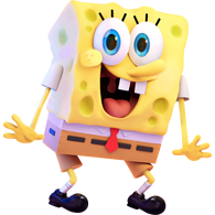 SpongeBob's render in Nickelodeon All-Star Brawl