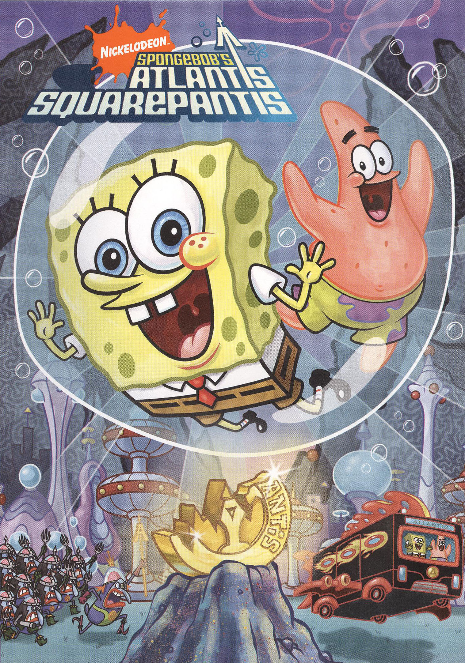 SpongeBob's Atlantis SquarePantis (DVD) | Encyclopedia SpongeBobia