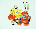 Spongebob and krabs