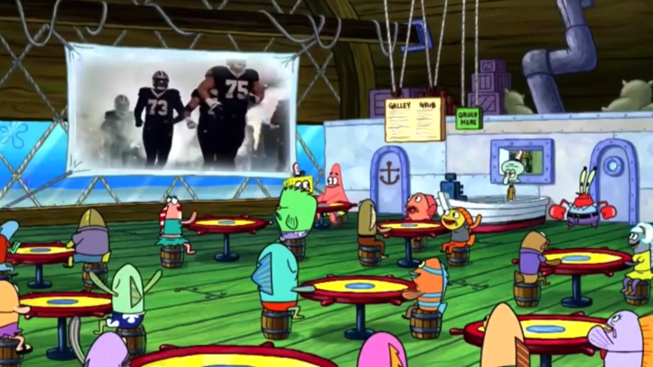 SpongeBob SquarePants Takes the Field to Help ViacomCBS Woo the NFL