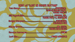 Lost in Bikini Bottom credits