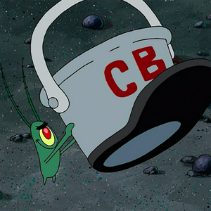 spongebob chum bucket hat