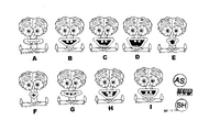 Brainbob mouth model sheet