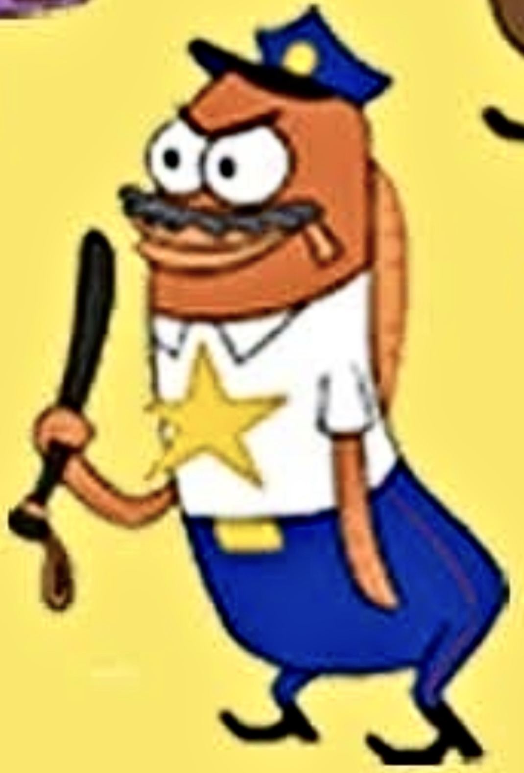 spongebob police fish patrick