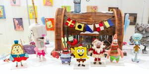 Spongebob-and-friends-Christmas-characters