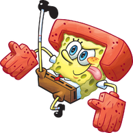 Spongebob karate flop