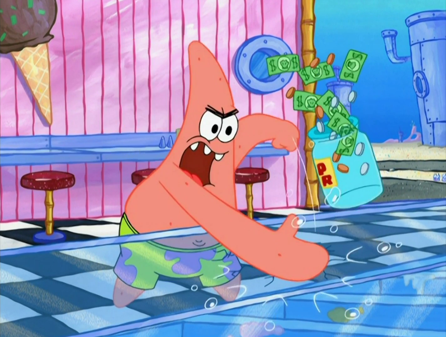 spongebob karate star