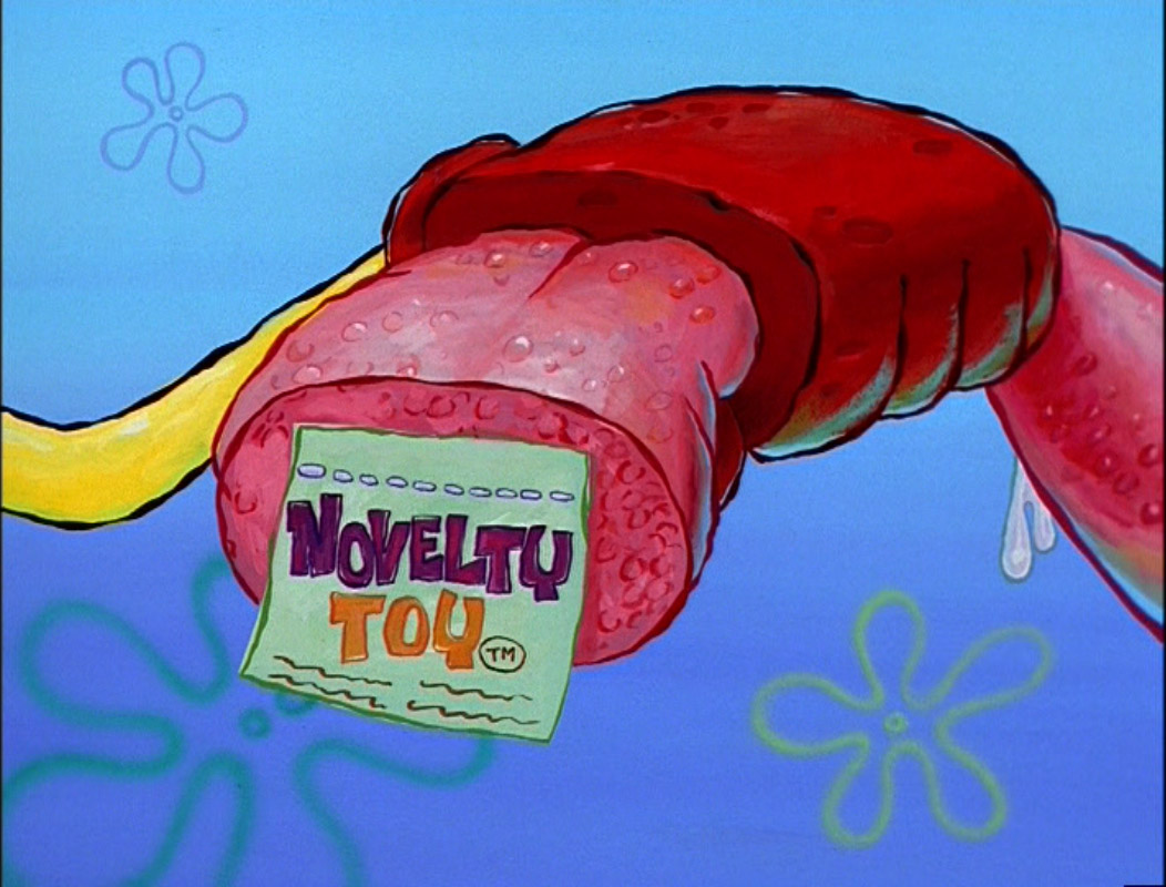 Novelty toy tongue, Encyclopedia SpongeBobia